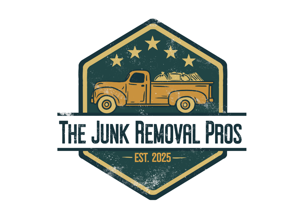 The Junk Removal Pros logo – firefighter-owned junk removal in Gainesville, TX